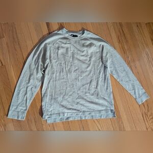 Simons Light Gray Crewneck Sweater